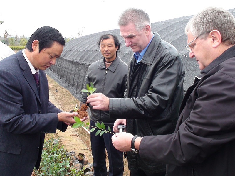 德国专家魏格纳来我公司指导